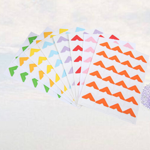 Photo Corners Scrapbooking 16pcs Assorted Color 2