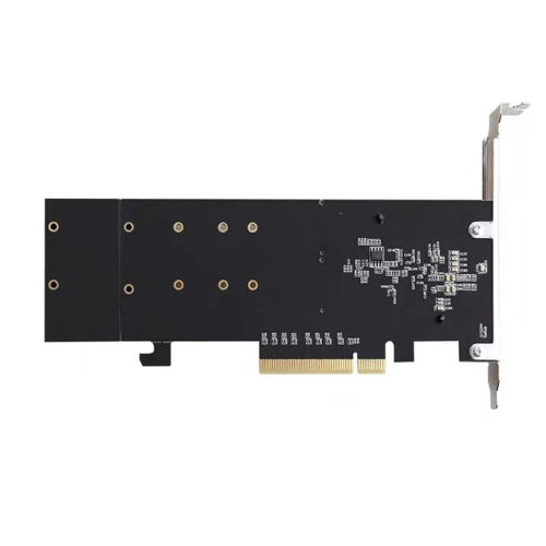 PCIE3.1 X8 to Dual M.2 Hard Disk Expansion Card 2