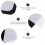 Studio Use Acrylic Mirror Plate Black 2set 11.8x11.8x0.08in 9