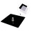 Studio Use Acrylic Mirror Plate Black 2set 11.8x11.8x0.08in 2