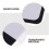 Studio Use Acrylic Mirror Plate Black 2set 11.8x11.8x0.08in 6