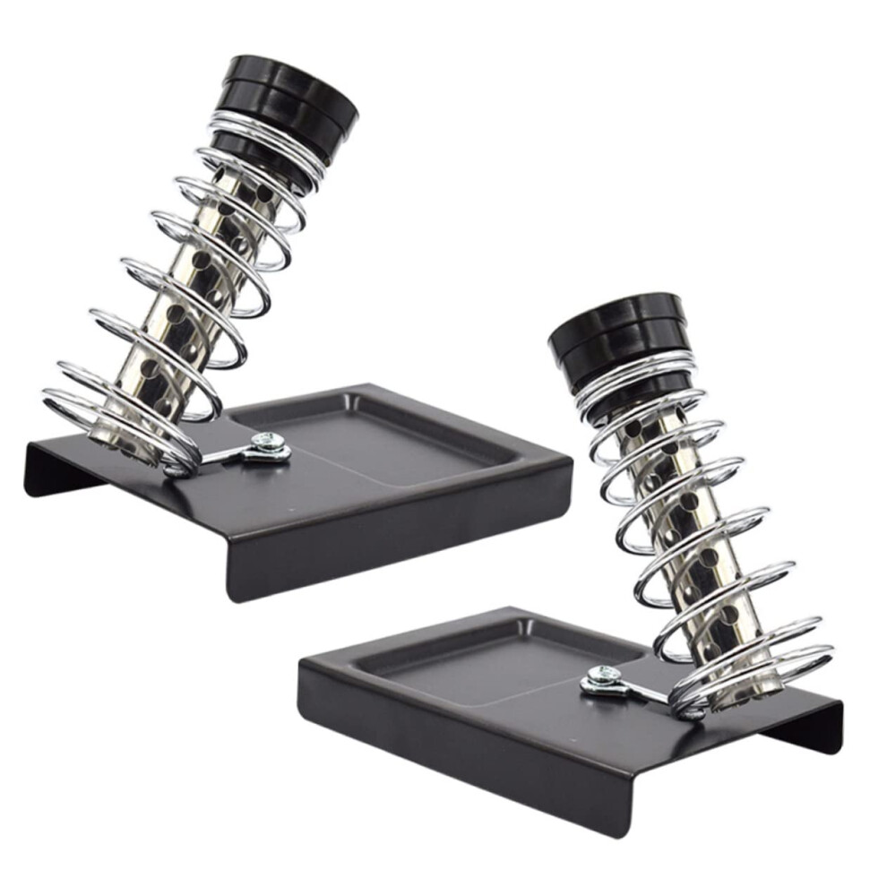 Heavy Duty Soldering Iron Stand 2Pcs Adjustable Dual Tube Spring Holder For Electronics Diy Projects Solder Station Base 6038364129147