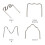 Universal 100 Pcs/Set Precut 0.6mm-0.8mm Hot Wave 1