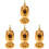 4 Count Sage Holder For Burning Bead Incense Burner Powder 2