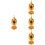 4 Count Sage Holder For Burning Bead Incense Burner Powder 6