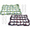 2 Pieces Bird Cage Accessory Hanging Toy Swing Parrot Hammock Net 11