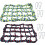 2 Pieces Bird Cage Accessory Hanging Toy Swing Parrot Hammock Net 10