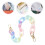 2pcs Bag Acrylic Chain Chic Bag Extension Chain Replacement Accessory 8