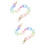 2pcs Bag Acrylic Chain Chic Bag Extension Chain Replacement Accessory 7