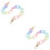2pcs Bag Acrylic Chain Chic Bag Extension Chain Replacement Accessory 6