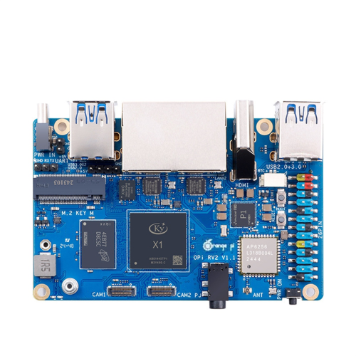 For Orange Pi RV2 RAM Single Board Computer DDR4 8-Core RISC-V 4G 2