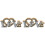 2 Pack Bride And Groom Rustic Wedding Photo Decorative Letters 2