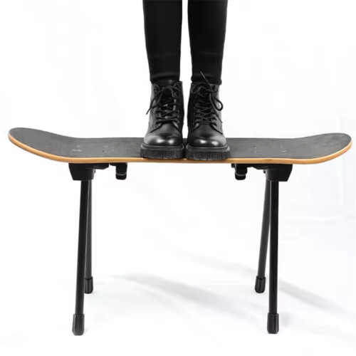 Support de pied de table de camping pliable, design de pied de skateboard 2