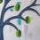 Artificial Plant Topiary Ball Frame Green Plastic 3pcs 4