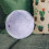 Planet Shaped Pillow Grey Plush 1set 9