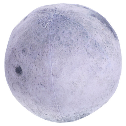 Planet Shaped Pillow Grey Plush 1set 2
