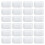 Round Simple Design Paper Dinner Plates 100pcs 6.3x4.2in 9