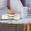 Round Simple Design Paper Dinner Plates 100pcs 6.3x4.2in 5