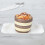 Round Simple Design Paper Dinner Plates 100pcs 6.3x4.2in 4