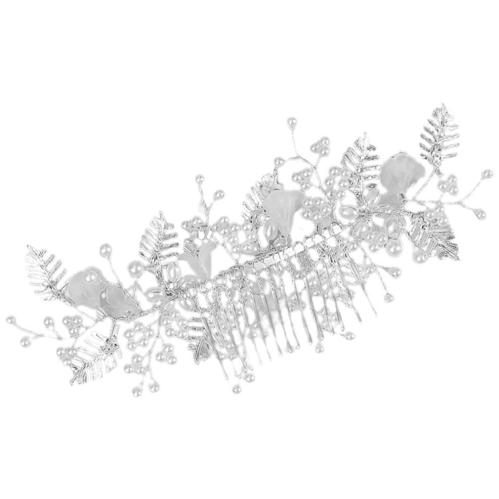 Metalen Haar Kam Voor Bruidsfeest En Avond-image