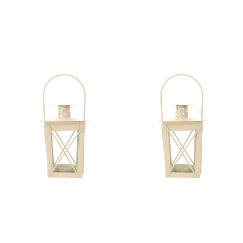 2 Pack Tea Light Holders Table Decoration Wedding Candlestick Lantern 2