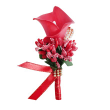 Set Of 3 Wedding Corsage For Women Flower Bridal Boutonniere Brides