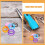 18pcs Silicone Scissors Finger Rings for Pet Grooming 9