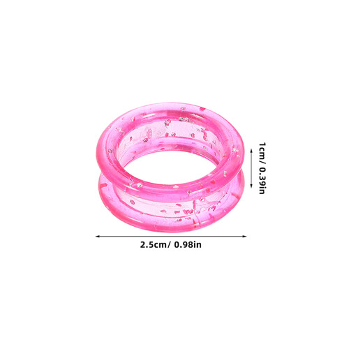 18pcs Silicone Scissors Finger Rings for Pet Grooming 2