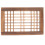 Decorative Window Frame Light Brown 1set 15.7x10.2x1.1in 6