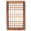 Decorative Window Frame Light Brown 1set 15.7x10.2x1.1in 8