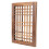 Decorative Window Frame Light Brown 1set 15.7x10.2x1.1in 1