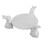 Raindrops Ceramic Cake Plate With Unique Rabbit Design For Parties 1