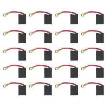 20PCS Motor Carbon Brush Copper High Hardness Cutting Machine Carbon Brush for Water Drill