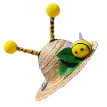 Hat Cat Cool Delicate Straw Hat Sun Hat Puppy Supply