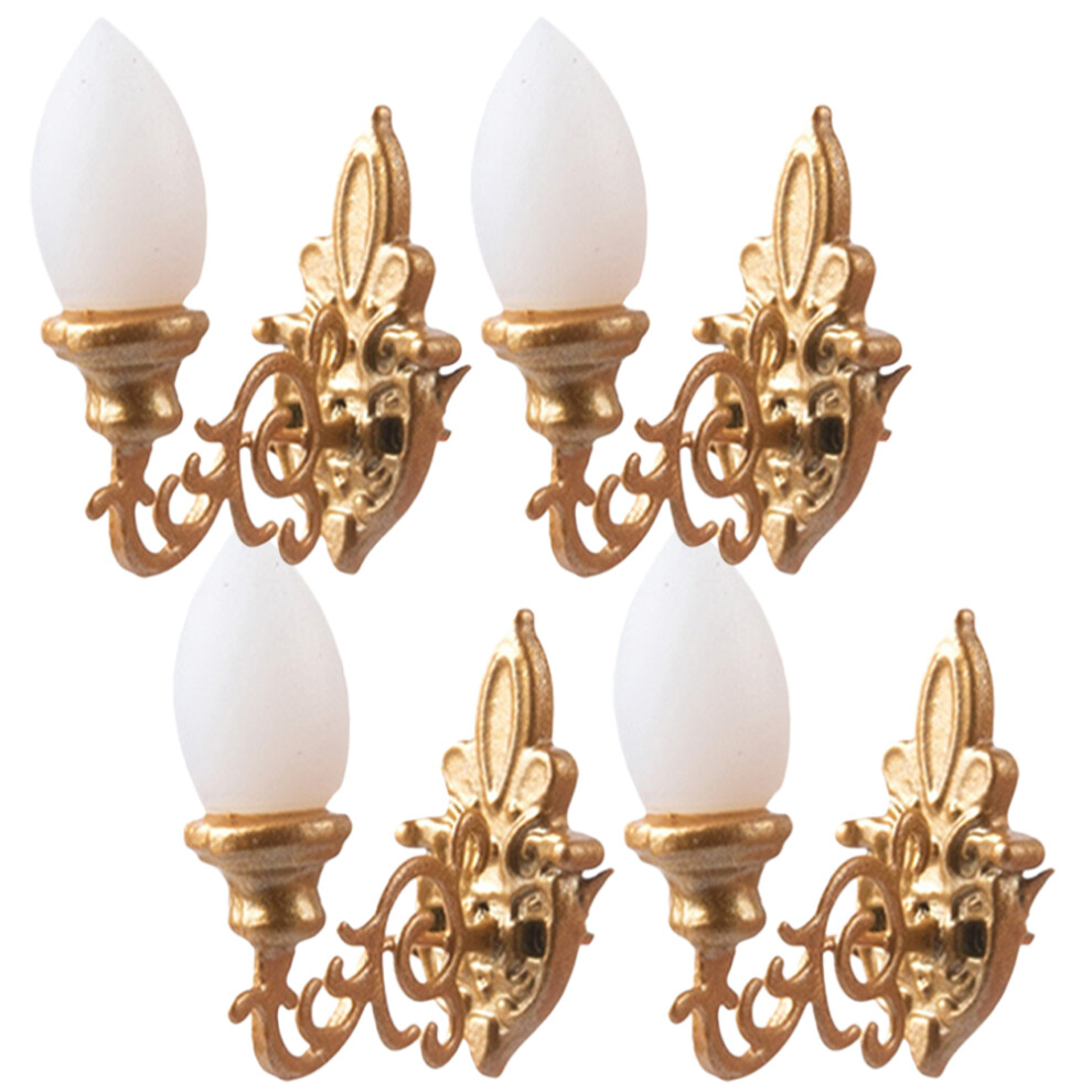 Photos - Other Toys 5 Pcs Wall Light Diy Sand Table Decor Simulation Lamp Miniature Led