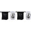 2pcs Pet Ashes Storage Pot Practical Pet Ashes Box Ceramics Urn 6