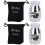 2pcs Pet Ashes Storage Pot Practical Pet Ashes Box Ceramics Urn 9