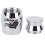 2pcs Pet Ashes Storage Pot Practical Pet Ashes Box Ceramics Urn 4