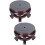 2 Pack Square Wooden Base Bracket Flowerpot Holder 7
