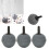6 Pcs Ball Shape Air Stone Diffuser 20x20mm for Aquarium Hydroponics 9
