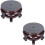 2 Pack Square Wooden Base Bracket Flowerpot Holder 6