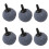 6 Pcs Ball Shape Air Stone Diffuser 20x20mm for Aquarium Hydroponics 1