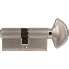 Rockwell Security 360 graders europisk profilcylinderls massiv messing brstet nikkelfinish til kommercielle dre og boligdre Passer til 1 3/4