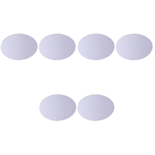 6 Pcs Mirror Props Locker Reflective Acrylic 2