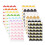 Picture Corner Stickers Assorted Color 26 Sheets 9