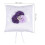 Purple Wedding Ring Pillow Holder 20x20cm 11