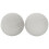 2Pièces Boules De Mousse Sèche Grise Pour Fêtes Mariages 5