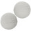 2Pièces Boules De Mousse Sèche Grise Pour Fêtes Mariages 1