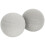 2Pièces Boules De Mousse Sèche Grise Pour Fêtes Mariages 9