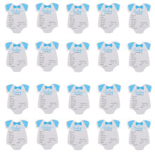 20pcs Prediction Advice Card Baby Shower Newborn Photo Props